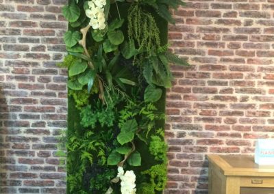 Mur végétal - Plantes artificielles